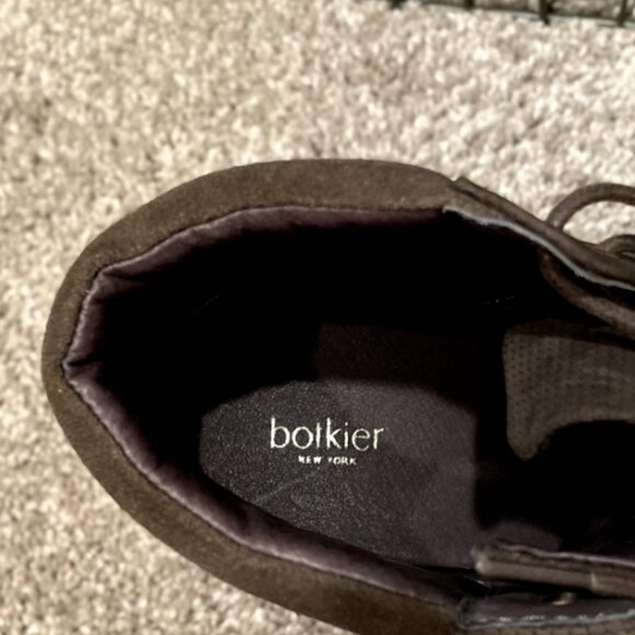 Women's Botkier Green/Gray/Olive Boots* US Size 7.5 Ankle Heel Boots* - Picture 4 of 5